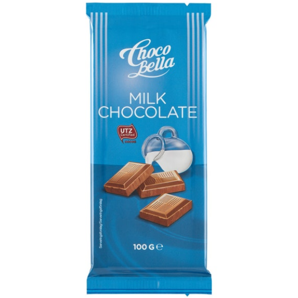 Kalorier i Choco Bella Milk Chocolate